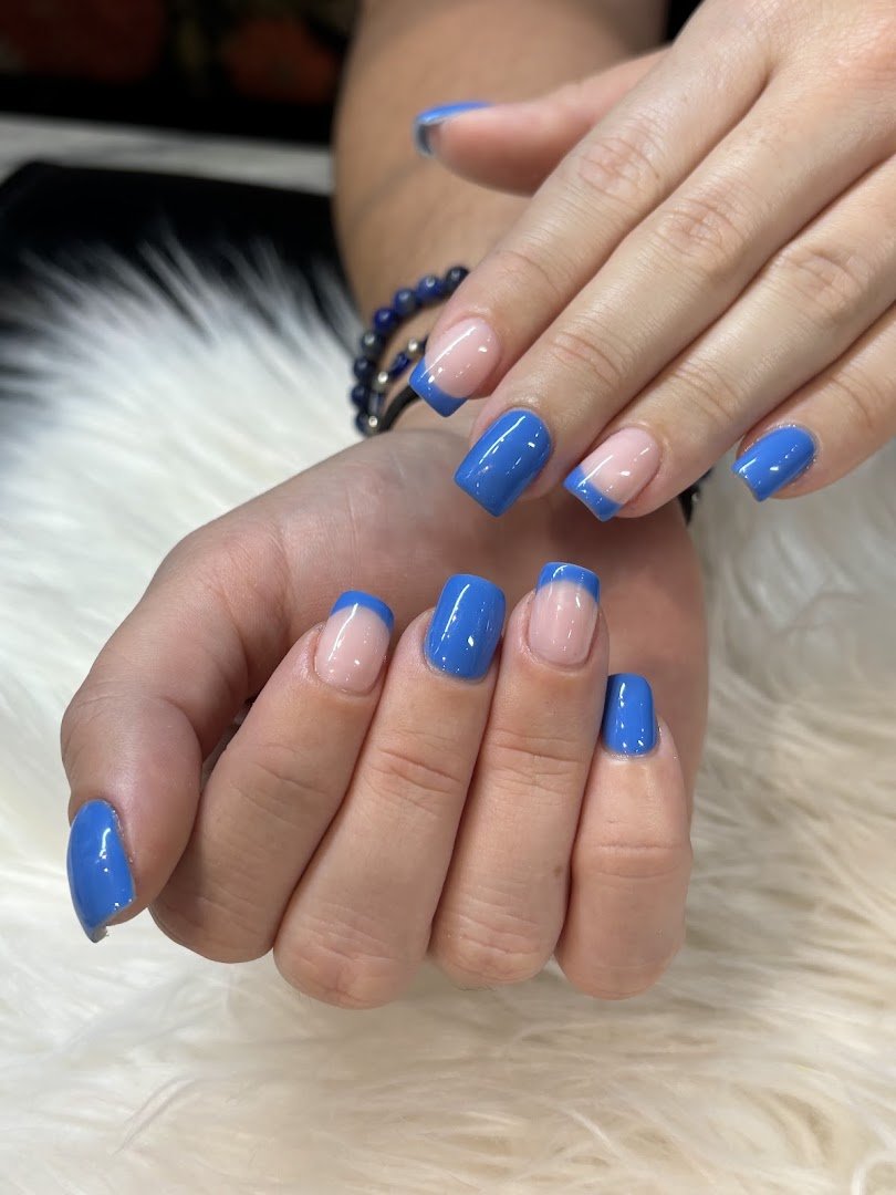 Manicures and pedicures at a Coral Gables nail salon.